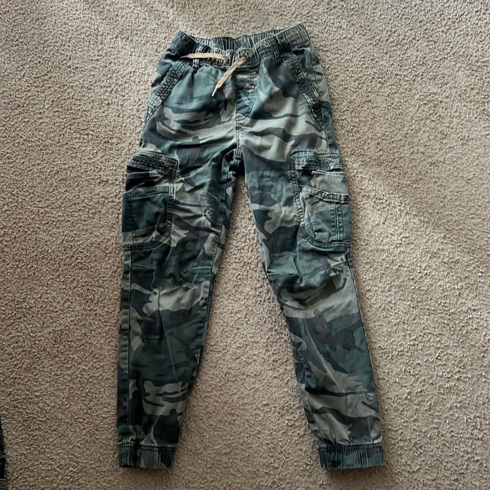 Wrangler Boys Cargo Camp Pants 12 slim